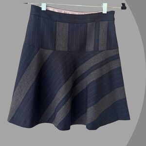 BANANA REPUBLIC Black/Gray Skirt, 0